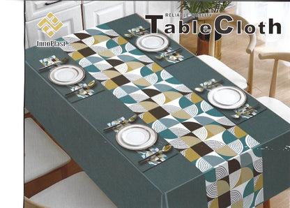 PVC Table Cloth Wipe Clean Tablecloth