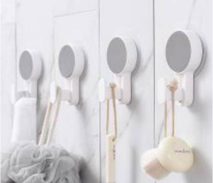 Fashion Wall Coat Racks Wall Rack Plastic Wall Mount Coat Rack Free Punch Wall Hooks for Entryway Bathroom Kitchen Hanging Daily Supplies Wall Hat Rack coat hooks wall mounted modern