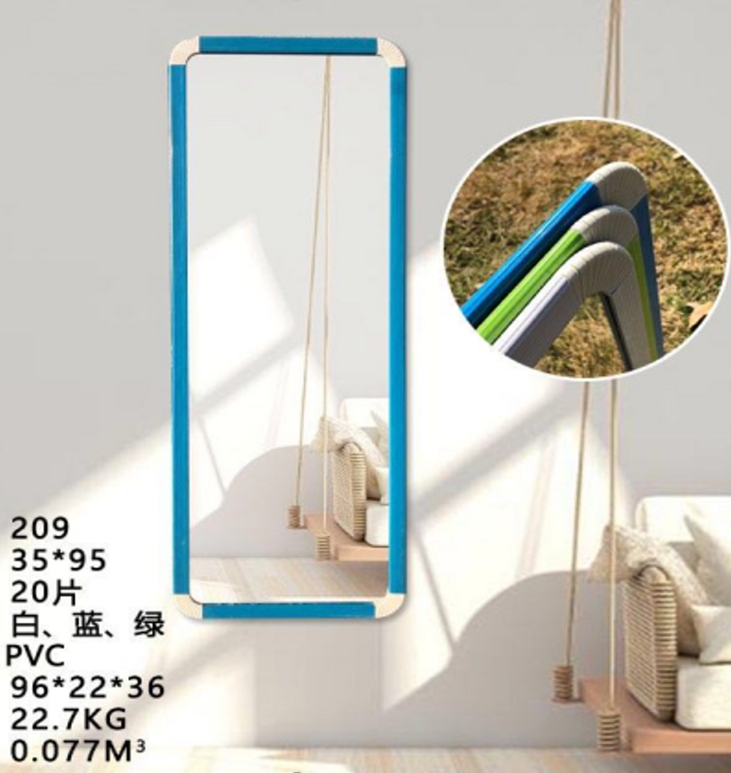 Mirror Full Length Wall Mounted  Mirror for Bedroom ,Bathroom