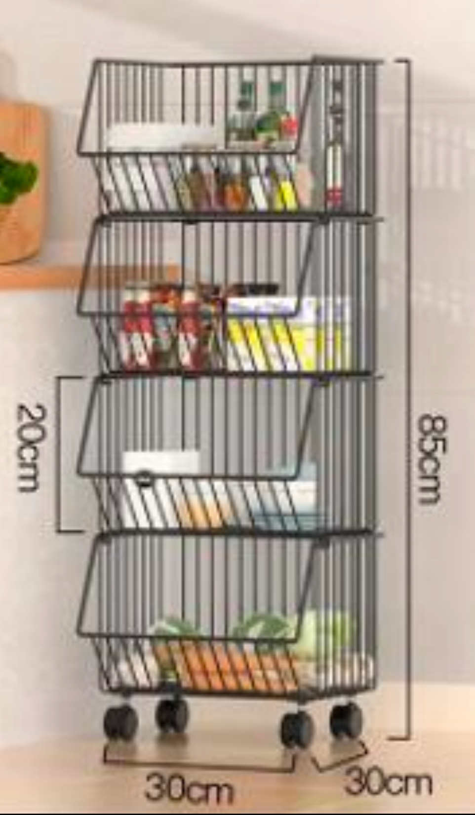 Kitchen Rack Small five-layer and four layer  basket